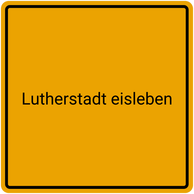 Meldebestätigung Lutherstadt Eisleben